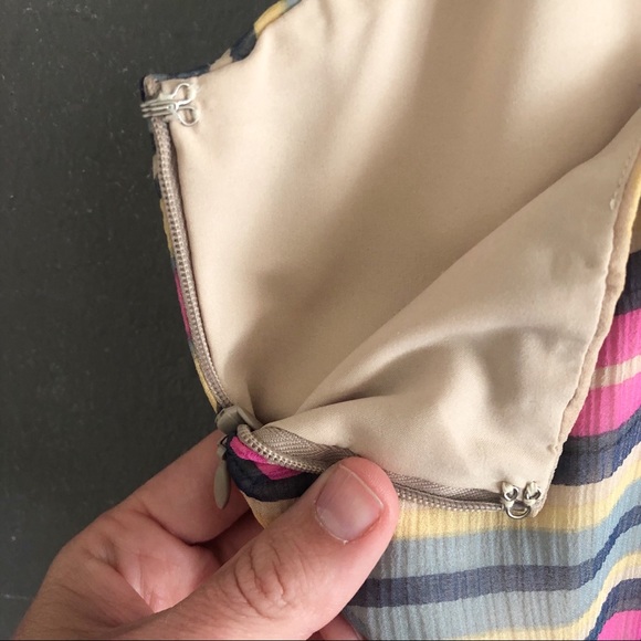 VTG Betsey Johnson Silk Chiffon Midi Dress - Picture 6 of 8